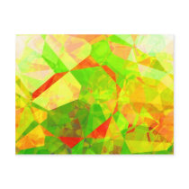 Abstract Polygons 203 Post Card