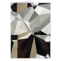 Abstract Polygons 212 Greeting Card