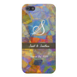 Abstract Polygons 36 Customizable Monogram iPhone 5 Case