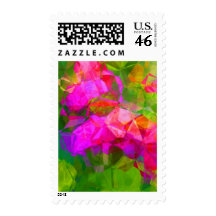 Abstract Polygons 5 Postage