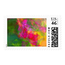 Abstract Polygons 6 Stamp