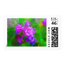 Abstract Polygons 8 Postage Stamps
