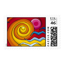 Abstract Postage