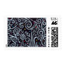 Abstract Postage Design