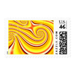 Abstract Postage Stamp