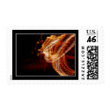 Abstract Postage! (with border) postage