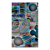 Abstract Poster - Spinning Board posters by MyOtherPlanet Abstract Poster - Spinning Board posters
