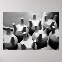 Abstract pottery poster