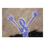 abstract print | postcard announcements