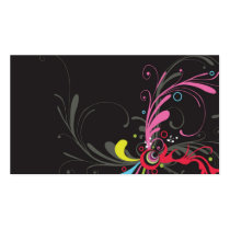 Abstract Profile Card business cards