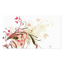 Abstract Profile Card business cards