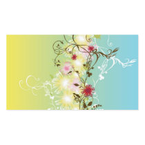 Abstract Profile Card business cards