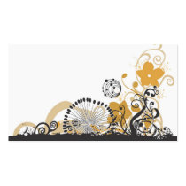 Abstract Profile Card business cards