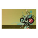 Abstract Profile Card business cards by coconutpie Abstract Profile Card business cards