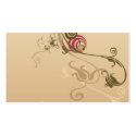 Abstract Profile Card business cards