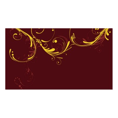 Abstract Profile Card Business Cards by coconutpie