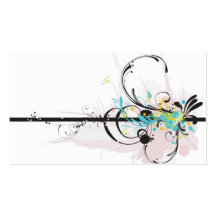 Abstract Profile Card Business Card