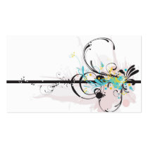 Abstract Profile Card business cards by coconutpie Abstract Profile Card business cards