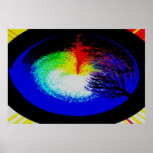 ABSTRACT PSYCHEDELIC  FOG POSTERS
