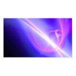 Abstract Purple and Blue Fractal Art Business Card Template