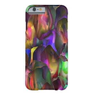 Abstract Purple and Floral by Trevor Star iPhone 6 Case