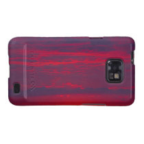 Abstract Purple and Orange Sunset Samsung Galaxy S Covers