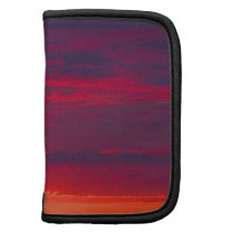 Abstract Purple and Orange Sunset Planners