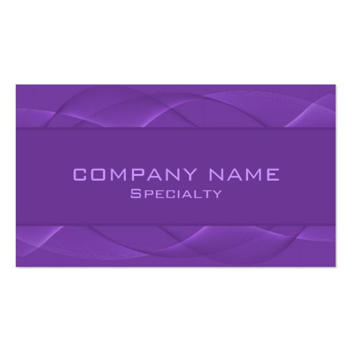 Abstract purple Business Cards