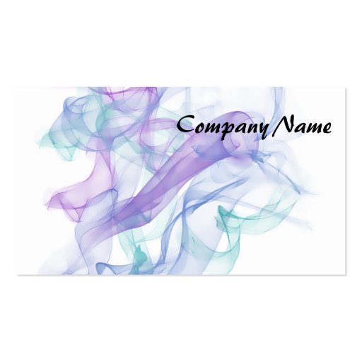 Abstract Purple Haze Business Card Template