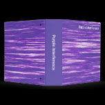Abstract - Purple Interference (2.0in) binders