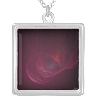 Abstract Purple Necklace by KyoukenSaikoro