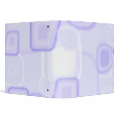 Abstract Purple Square Binder by JezzeBelle