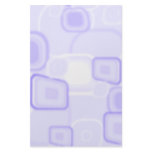 Abstract Purple Square Stationary Stationery Paper