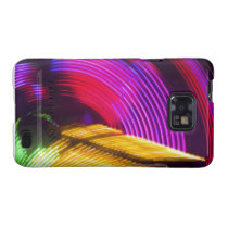 Abstract Purple Yellow Red and Green Lights Samsung Galaxy S Cover