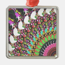 Abstract Putter Design Christmas Ornaments