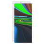Abstract Customized Rack Card