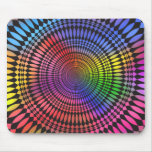 Abstract Radial Design: Mouse Pads