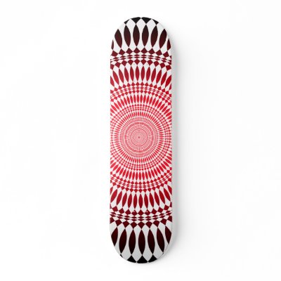 Abstract Radial Design: Skateboard by spiritswitchboard