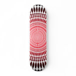 Abstract Radial Design: Skateboard
