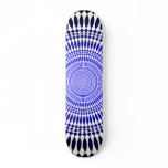 Abstract Radial Design: Skateboard