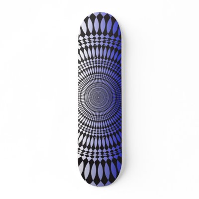 Abstract Radial Design: Skateboard by spiritswitchboard