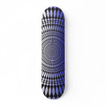 Abstract Radial Design: Skateboard