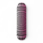 Abstract Radial Design: Skateboard