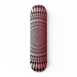 Abstract Radial Design: Skateboard
