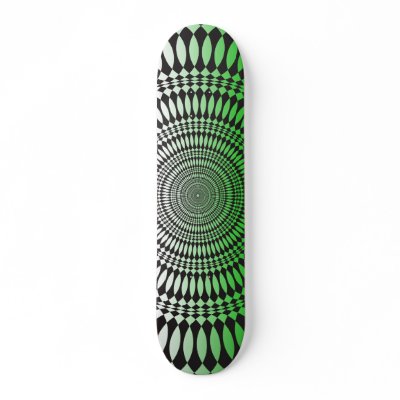 Abstract Radial Design: Skateboard by spiritswitchboard