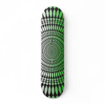 Abstract Radial Design: Skateboard