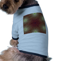 Abstract Radial Pattern: Doggie Tee Shirt