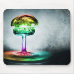 Abstract Rainbow Drop mousepads