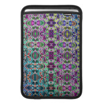 Abstract Rainbow Mandala Fractal Sleeve For MacBook Air