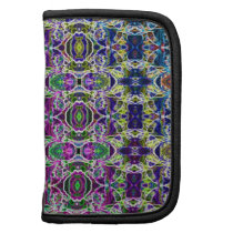 Abstract Rainbow Mandala Fractal Organizers